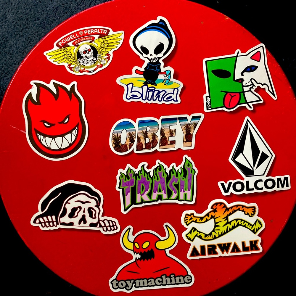 Skateboarding Sticker Pack